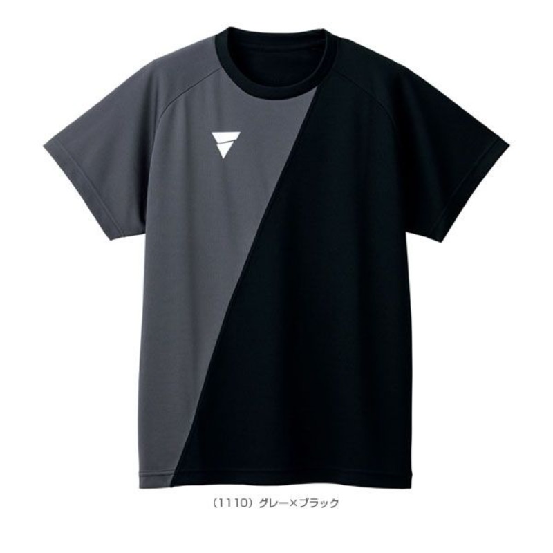 Table Tennis Uniform - VICTAS 夏新作卓球ユニフォーム ユニセックス 吸汗速乾 ラウンドネックトップス 半袖スポーツウェア