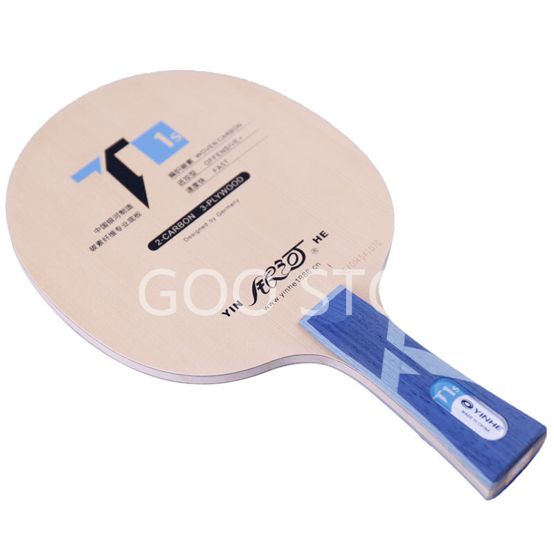 Table Tennis Review - YINHE T-1S / T1S 卓球ブレード (ヒノキカーボン