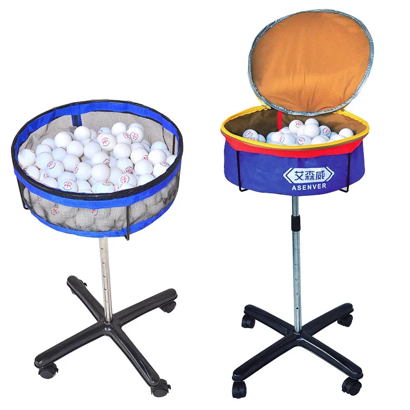 Table Tennis Match - 卓球トレーニングデバイス、専用マルチボールバスケット、コレクターセット、移動マルチボール収納盆地、テニスアクセサリー