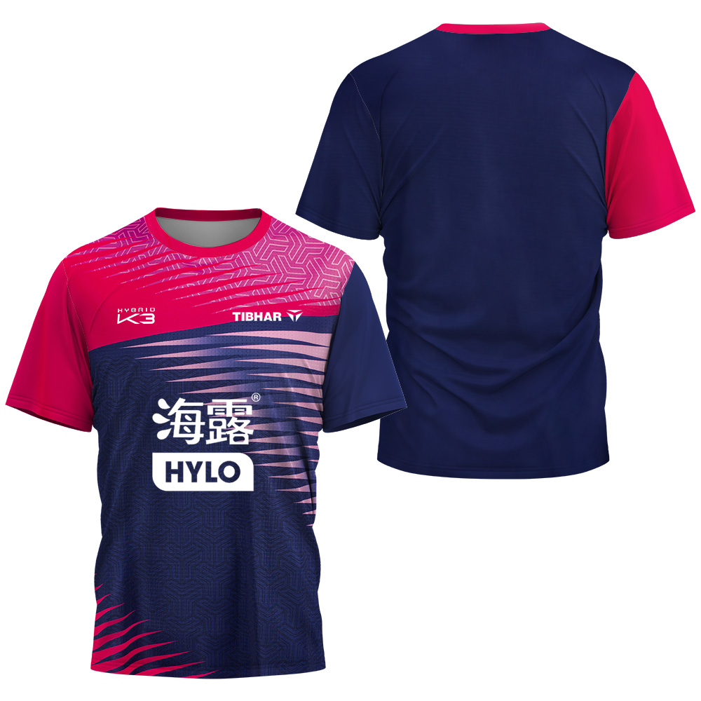 Table Tennis Uniform - フェリックス・ルブラン 3D プリント スポーツ 速乾性 通気性
