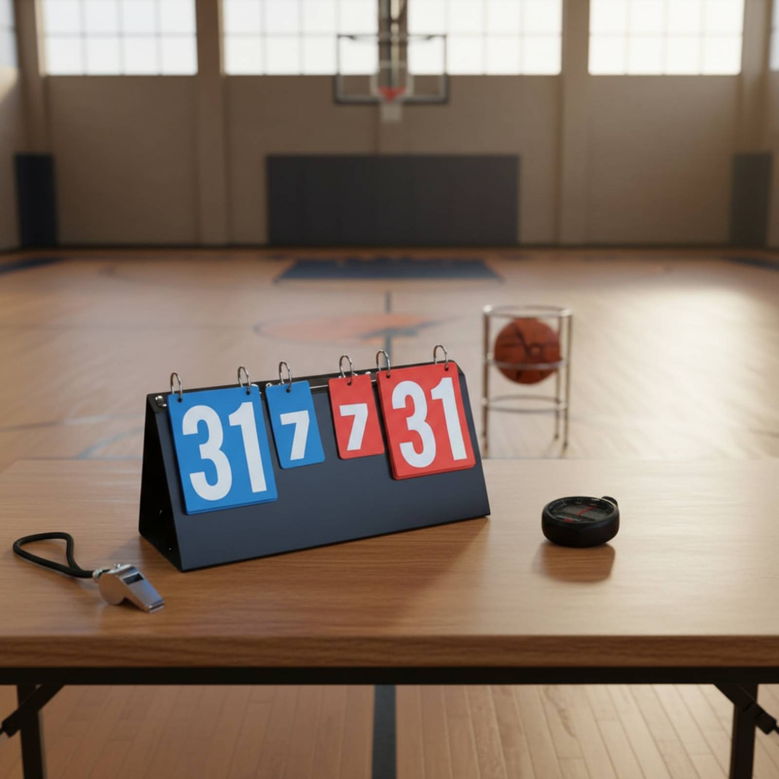 Table Tennis Scoring - ポータブルフリップスコアボード マルチスポーツフリップスコアボード スコアフリッパー 防水卓球スコアボード 審判員向けに読みやすい