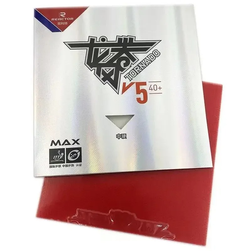 Table Tennis Net Set - リアクター TORNADO V5 スティッキー ループ 卓球ラバー