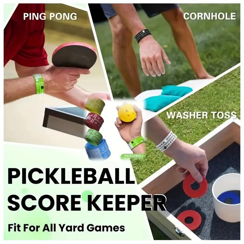 ピックルボール スコアキーパー リストバンド 4 個 クイッ - Table Tennis Scoring のレビューと価格