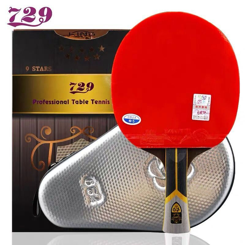 友情729キング9スター8スターテーブルテニスラケットカーボ - Table Tennis History のレビューと価格