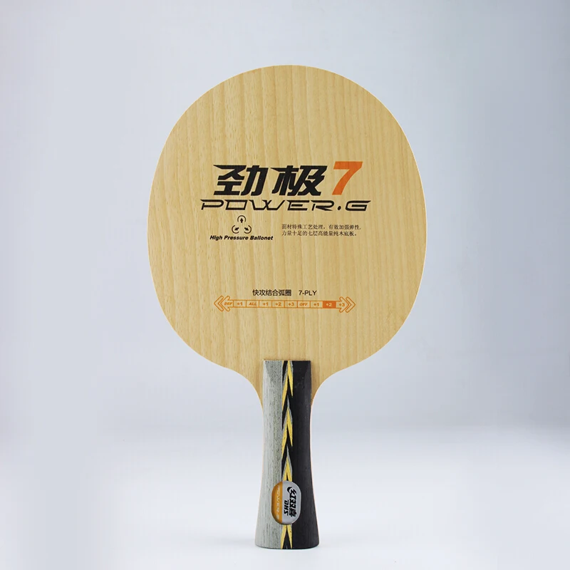 オリジナル DHS POWER G7 PG7 卓球ブレード  - Table Tennis Review のレビューと価格