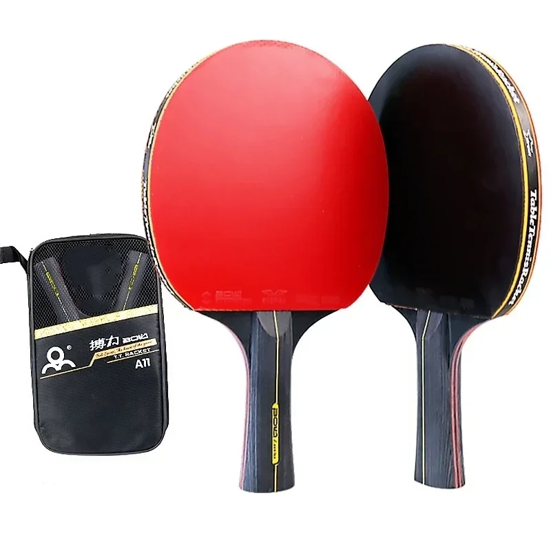 2 個プロフェッショナル 6 スター卓球ラケットピンポンラケ - Table Tennis History のレビューと価格