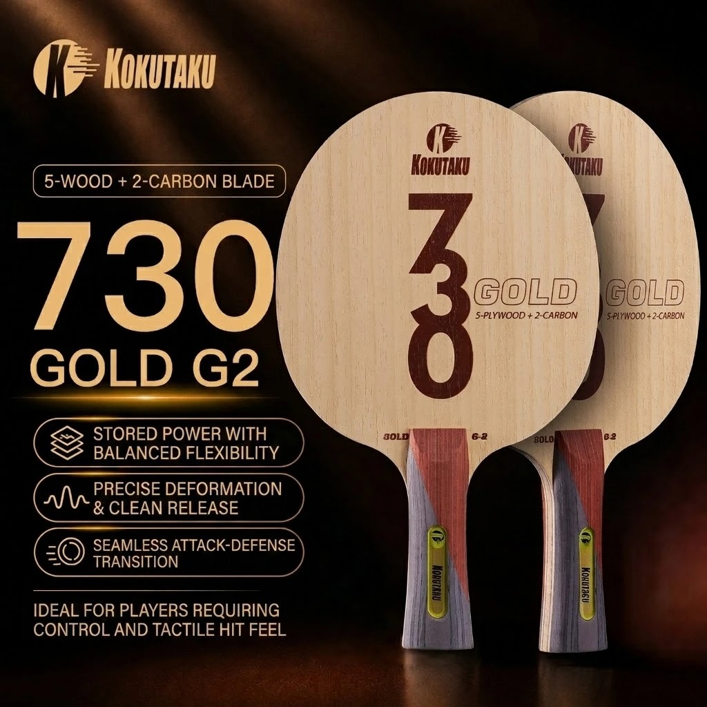 コクタク卓球ブレードFL 730 G1 5層木材/G2 5層 - Stiga Carbon Blade のレビューと価格