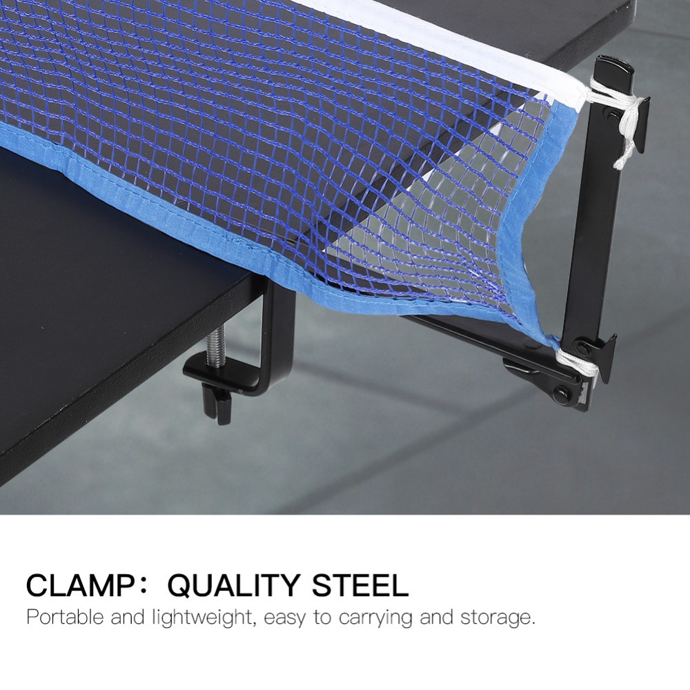 ナイロン製卓球ネット 金属製調整可能セット 調整可能なクラン - Table Tennis Net Set のレビューと価格