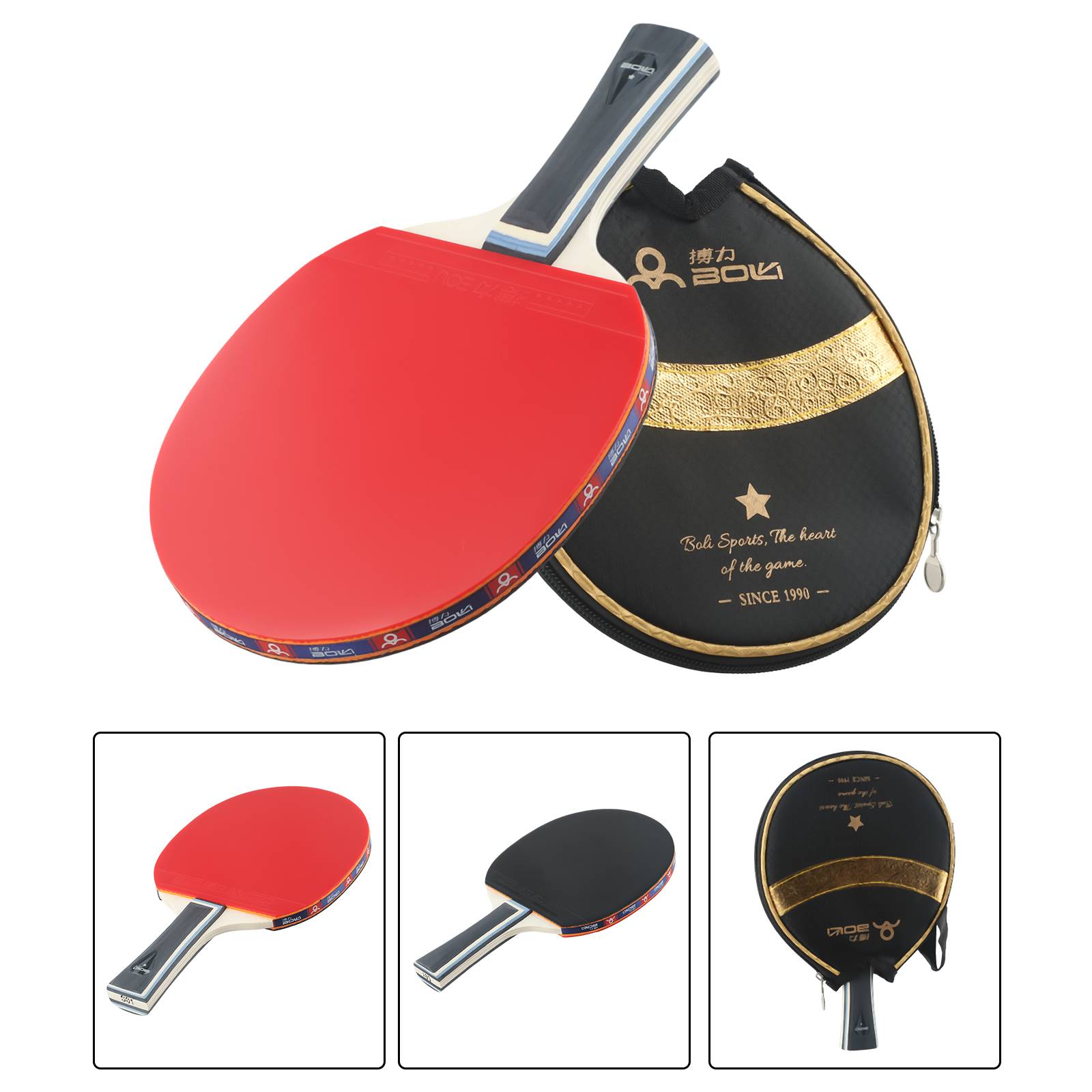 卓球ラケット 7 層木材ピンポンバットパドルロングハンドルプ - Table Tennis History のレビューと価格