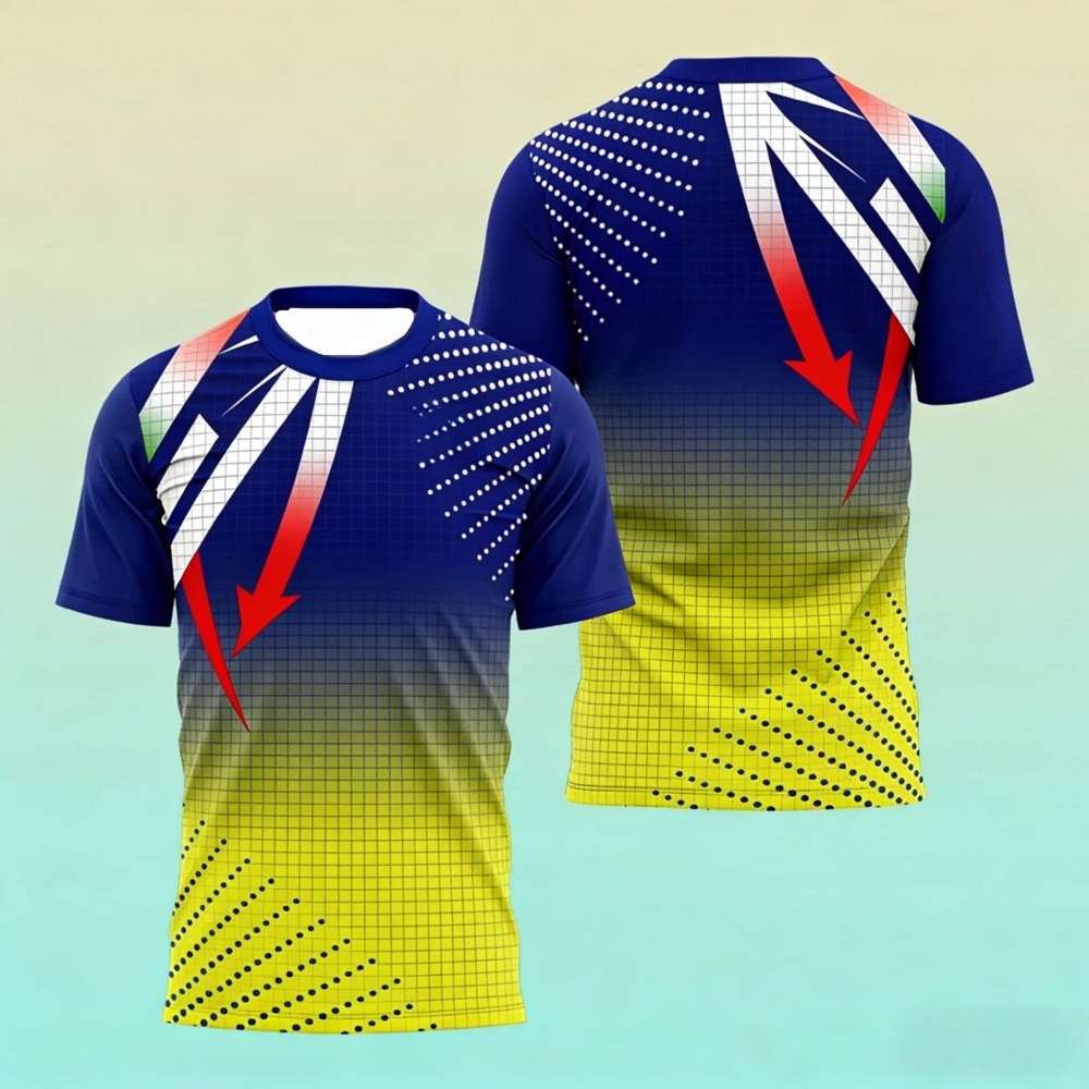 ファッショナブルなメンズ夏卓球トレーニングシャツ Tシャツl - Table Tennis Uniform のレビューと価格