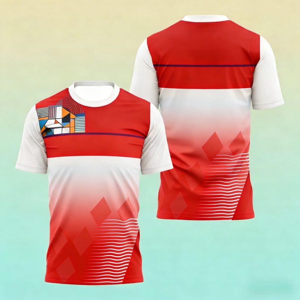 ファッショナブルなメンズ夏卓球トレーニングシャツ Tシャツl - Table Tennis Uniform のレビューと価格