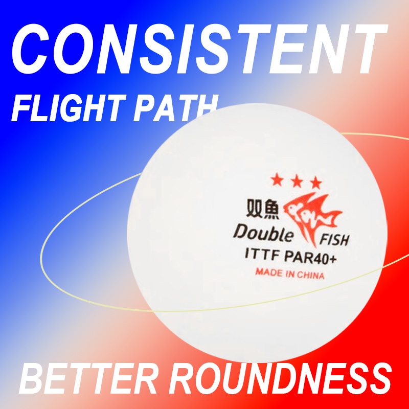 ダブルフィッシュ PAR 40+ 卓球ボール 3つ星 プロ仕 - Table Tennis France のレビューと価格