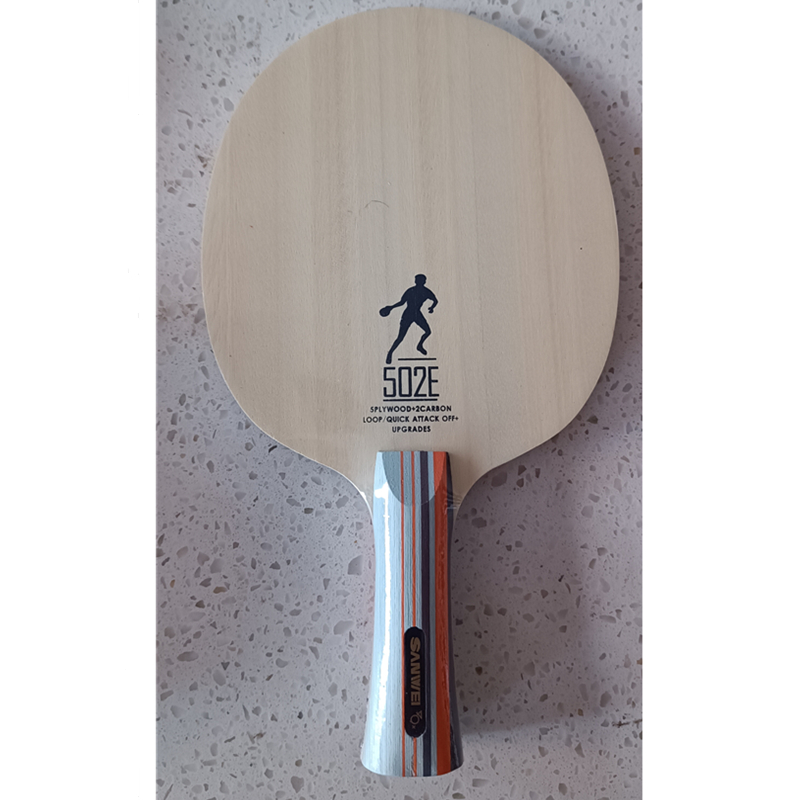 Sanwei-本物の卓球ラケット,5プライウッド2カーボン, - Table Tennis Review のレビューと価格