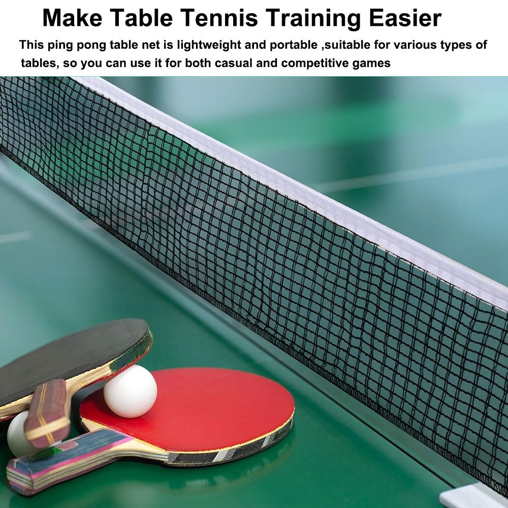 格納式卓球ネットキット、グリッド、プラスチック、丈夫、メッシ - Table Tennis Net Set のレビューと価格