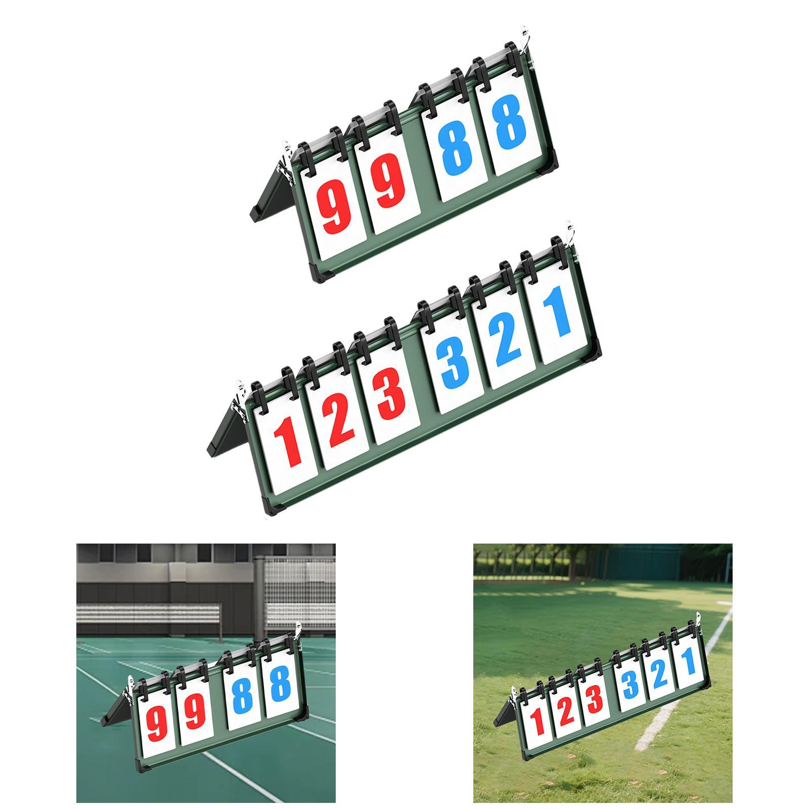 チームフリップスコアボード ポータブルスコアキーパー 防水ス - Table Tennis Scoring のレビューと価格