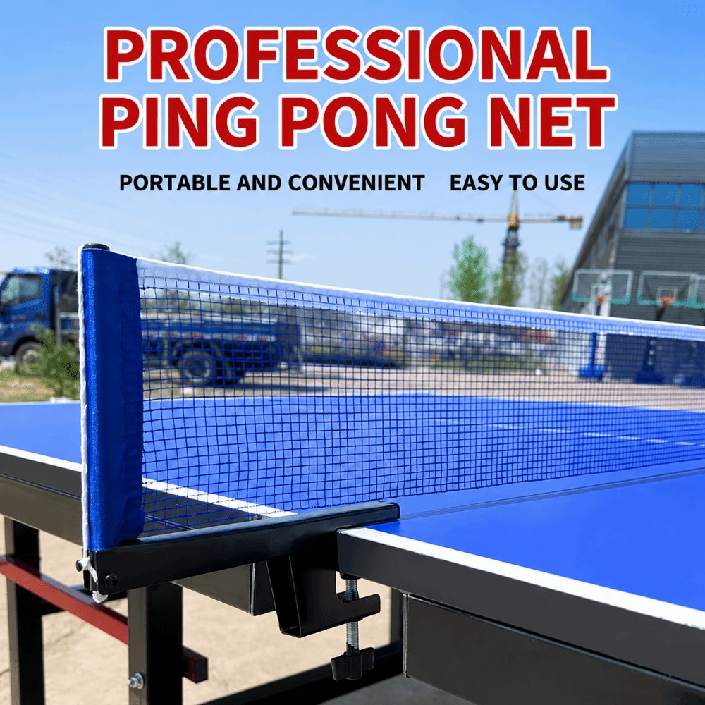 標準卓球ネット 折りたたみ式ポスト 厚みのあるピンポンネット - Table Tennis Net Set のレビューと価格