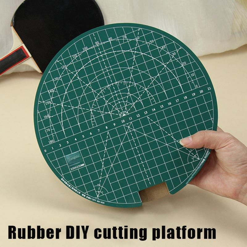 新しい卓球ラバー回転カッティングマットセット DIY カッテ - Table Tennis Match のレビューと価格