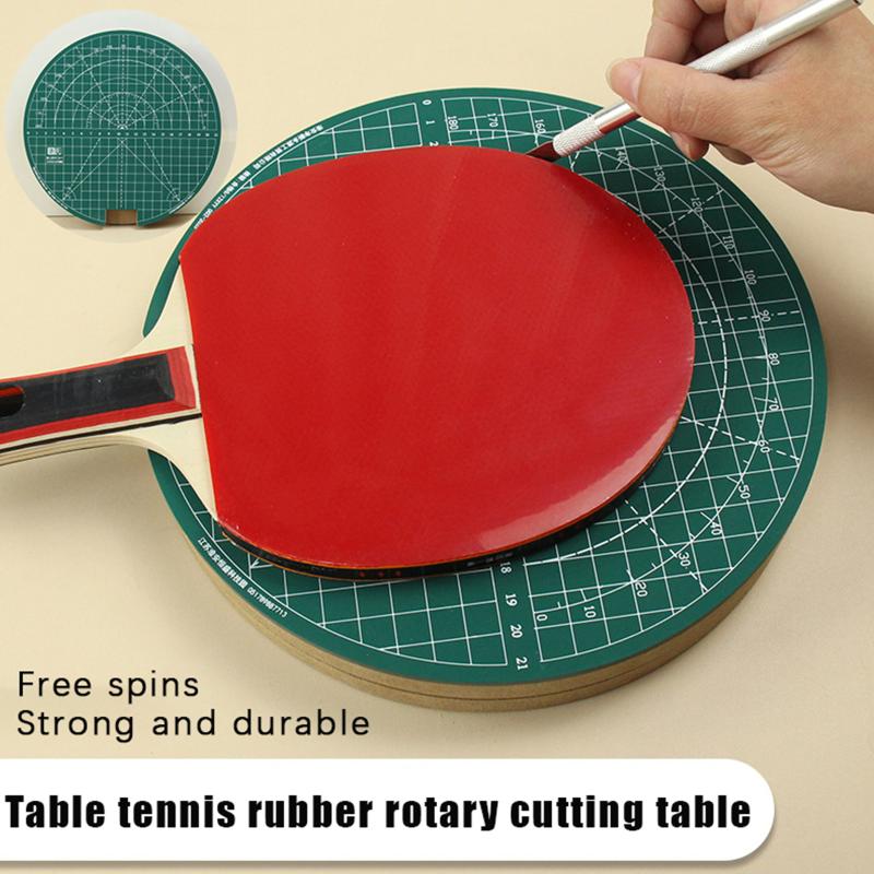 新しい卓球ラバー回転カッティングマットセット DIY カッテ - Table Tennis Match のレビューと価格
