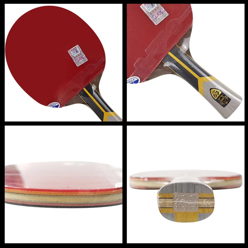 友情729王9スター8スター卓球ラケットカーボンピンポンパド - Table Tennis History のレビューと価格