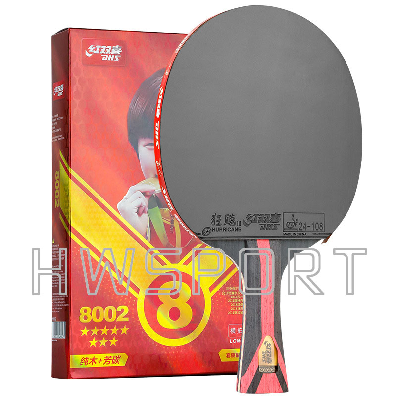 オリジナル DHS 7 スター卓球ラケット攻撃的 8 スター - Stiga Carbon Blade のレビューと価格